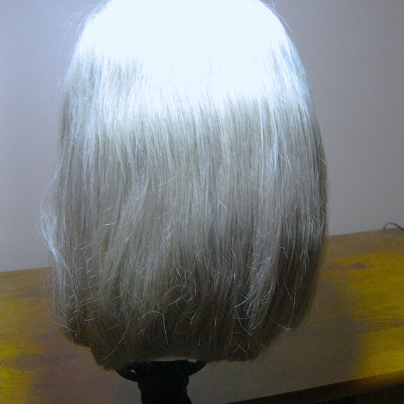 Vintage 100% Spanish Human Hair Fall ^ Color 101 12-13" long - Picture 3 of 7